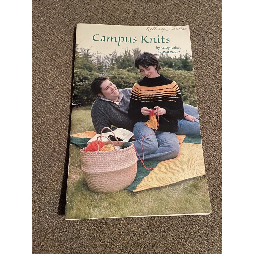 Campus Knits Knit Picks Knitting Pattern Book Leisure Arts